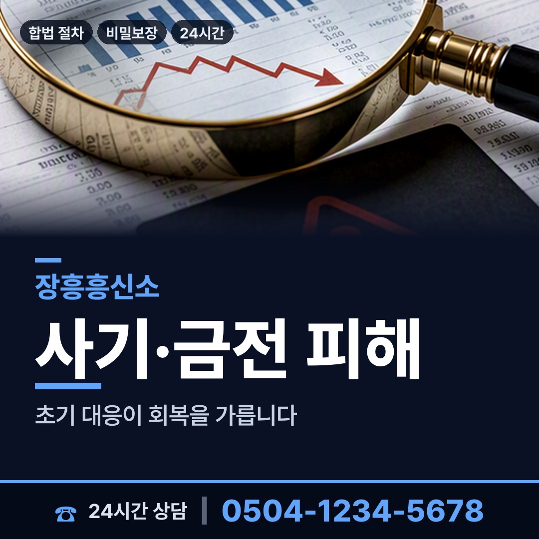 장흥 장평면 대기업조사 상담 안내